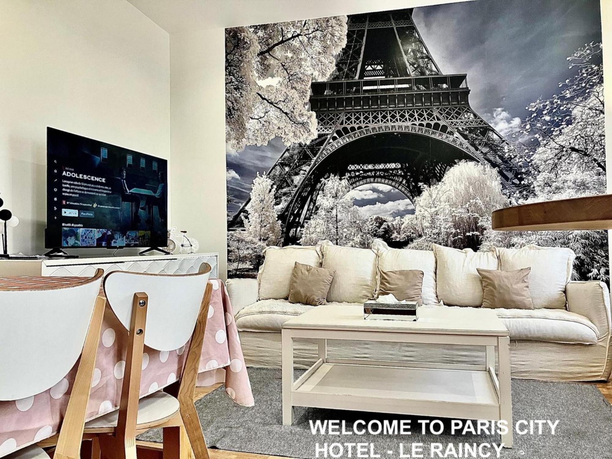 Paris City-Le Raincy - Facing Station - 4 To 8 Pers Экстерьер фото